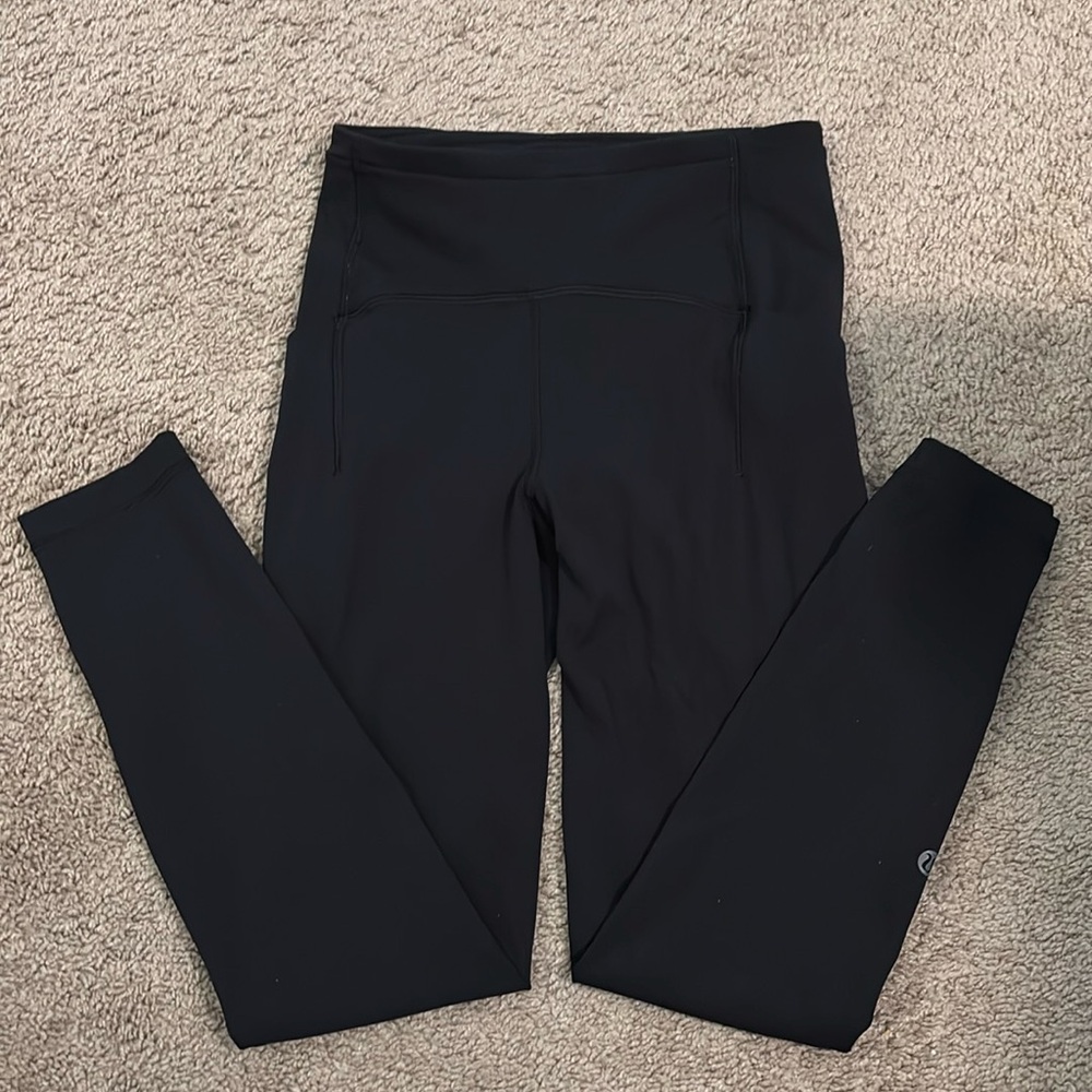 lululemon swift speed high rise black leggings